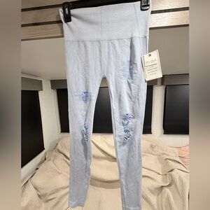 Ultra Flirt Sky Blue Unique Leggings